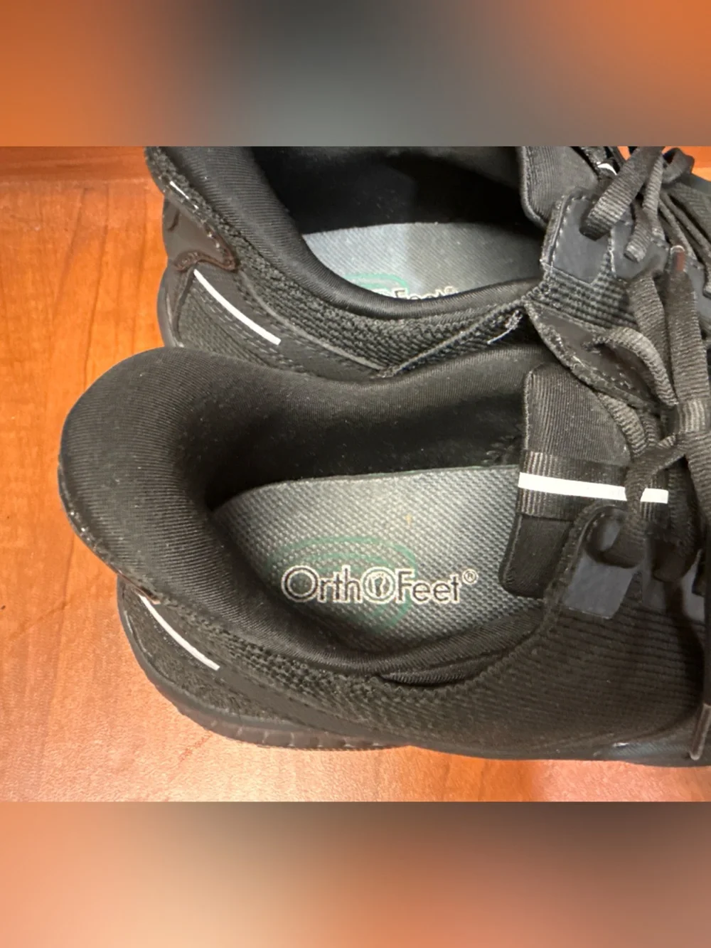 OnToFeet Black Knit Walking Sneakers | Lightweight Comfort Shoes